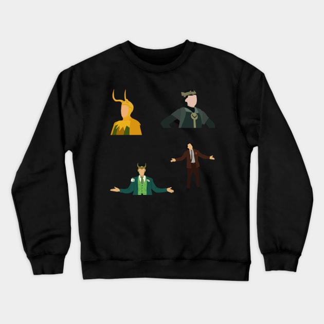 Variant Pack Crewneck Sweatshirt by CalliesArt